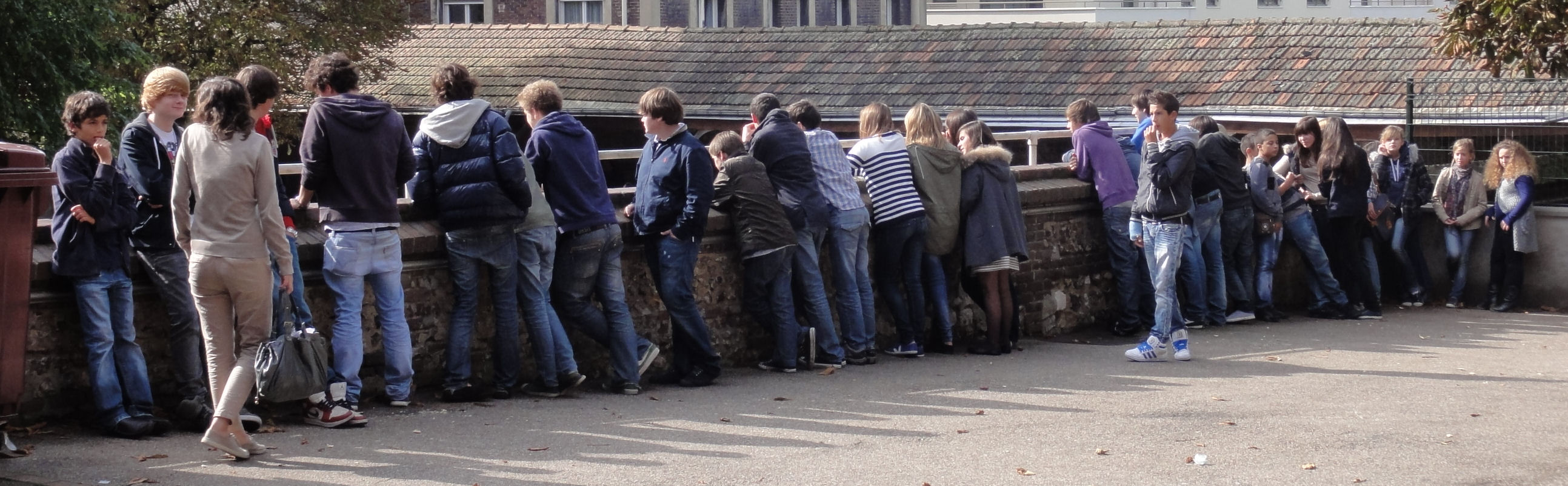 Un public rempli d'intérêt...